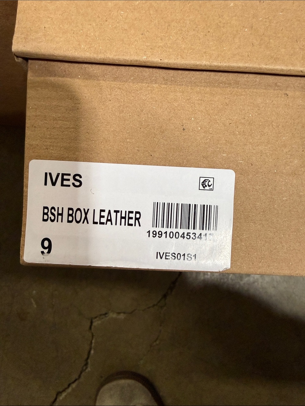 STEVE MADDEN IVES Blush box Leather - Tan Shoe New in Box (Size 9)